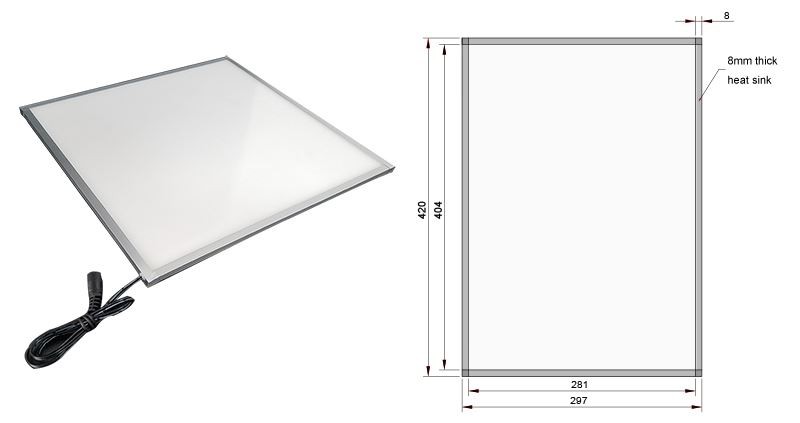 Panneau lumineux à LED